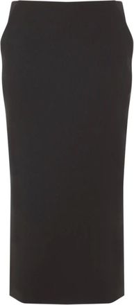 Giorgio Armani Rokken, Dames, Bruin, S, Wol, Bruine Wollen Rok Aw 25