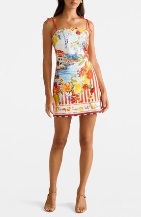 Ever New Sierra Printed Minidress in Tropea Postcard at Nordstrom, Size 14