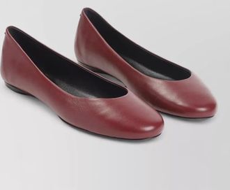 Lanvin lambskin ballerina flats early 2000s design