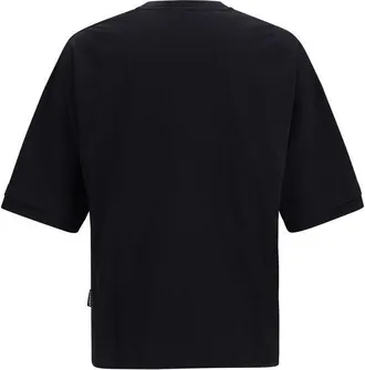 Palm Angels Mens Black Cotton Sportswear Clothing