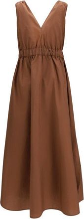 Brunello Cucinelli Womens Brown Polyamide Casual Dress