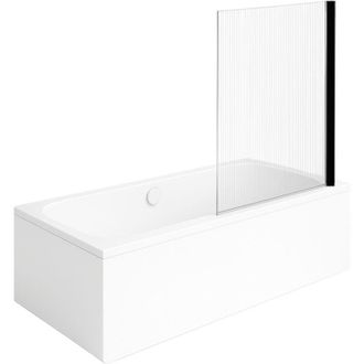 Villeroy & Boch Ba&ntilde;era Recta Villeroy & Boch Architectura 150 X 70 Cm Blanca + Mampara De Ba&ntilde;o Derecha Aurys Raywall Cromado