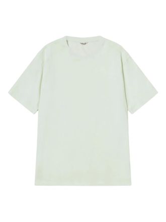Auralee pima-cotton T-shirt - men - Pima Cotton - 5 - Green