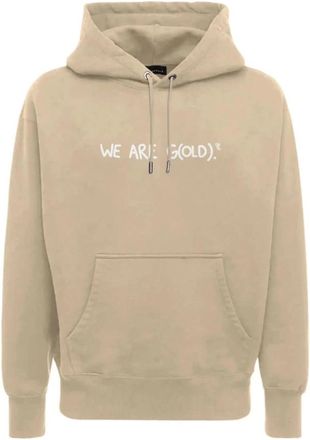 Throwback Casual Sweatshirt - Heren - Hoodies - Beige - S - Hoodies & sweatvesten