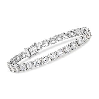 Ross-Simons CZ Tennis Bracelet in Sterling Silver