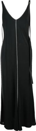 Sportmax Black Unione Viscose Dress