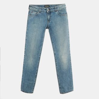 Emporio Armani Blue Denim Roby Jeans S Waist