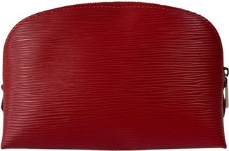 Louis Vuitton Epi Castilian Red Epi Leather Pochette Pouch (Pre-Owned)