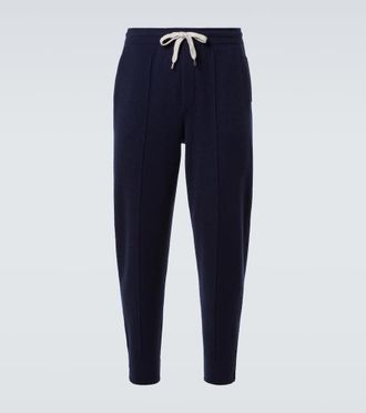 Brunello Cucinelli Cashmere-blend sweatpants