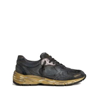 Golden Goose Sneakers, male, Black, Size: 10 US Dad-Star Sneakers
