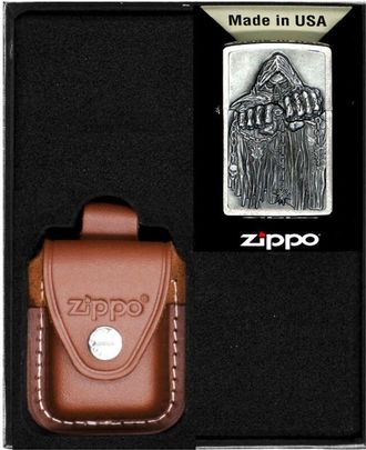 OEM Encendedor Zippo Game Over Emblem Set De Regalo N.&deg; 4