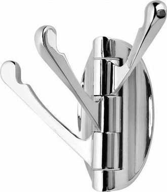 OEM Perchero Giratorio De Pared De Acero Inoxidable Con 3 Brazos Plegables, Perchero/toallero Con Rotaci&oacute;n De 180&deg; Para Ba&ntilde;o, Cocina Y Garaje (cromo Pulid