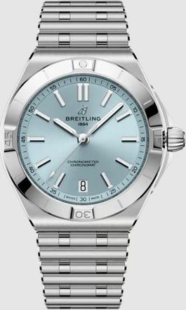 Breitling Chronomat Automatic Blue Dial Mens Watch PB3114101C1A1