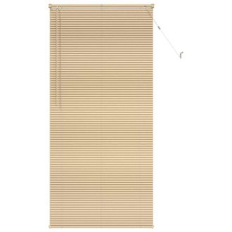 vidaXL Persiana Veneciana Marr&oacute;n Claro Con Patr&oacute;n 213 X 100 Cm 25 Mm Vidaxl