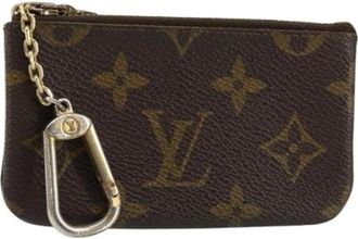 Louis Vuitton Pre-owned Wallets, female, Brown, Size: ONE SIZE Pre-owned Canvas Wallet