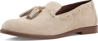 Franco Sarto L-Hartlie Loafers/Moc Shoes Womens Flat Shoes Desert Beige Suede : 5.5 M, Leather/Suede