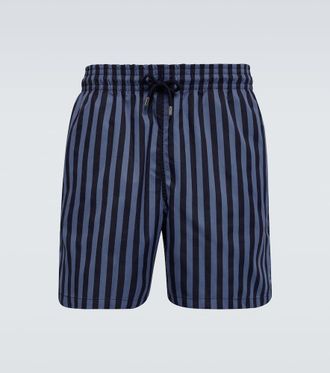Derek Rose Bondi 8 striped swim shorts