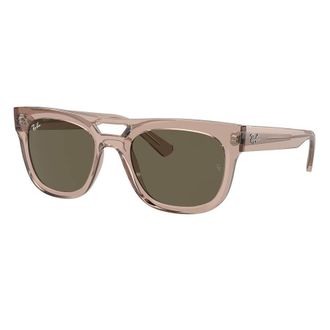 Ray-Ban Brown Square Unisex Sunglasses RB4426 6727/3 54