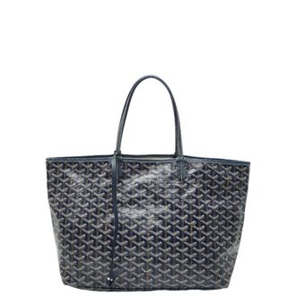 Goyard Navy Pvc Leather Pouch Shoulder Bag Tote Bag (Pre-Owned)