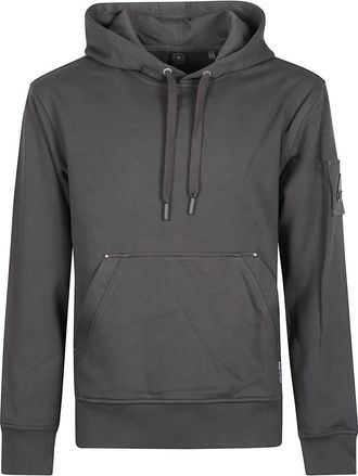 Moose Knuckles Hartsfield Sweatshirt - Heren - Hoodies - Grijs - L - Katoen - Hoodies & sweatvesten