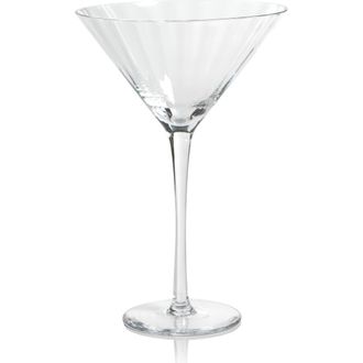 Zodax Malden Optic Set of 4 Martini Glasses in Clear at Nordstrom Rack