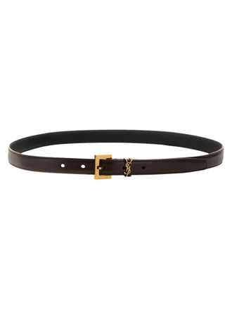 Saint Laurent Cassandre Belt - Red