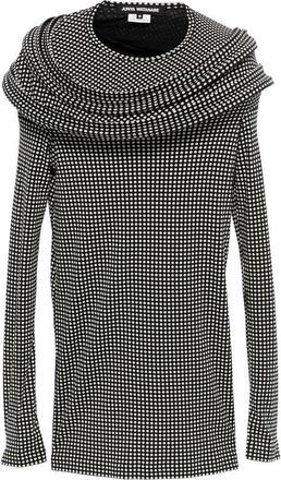 Junya Watanabe Ruffled Polka Dot Top