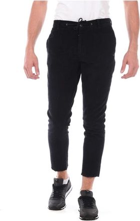 Daniele Alessandrini Almada 95 Broek - Heren - Slim Fit Broeken - Zwart - L - Katoen - Broeken