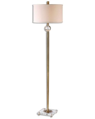 Uttermost Mesita Brass Floor Lamp