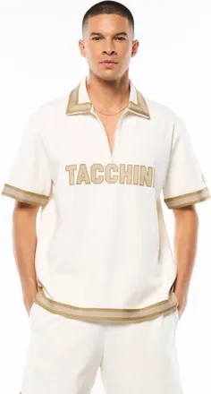 Sergio Tacchini Tito Short Sleeve Polo in Gardenia at Nordstrom, Size Xxx-Large