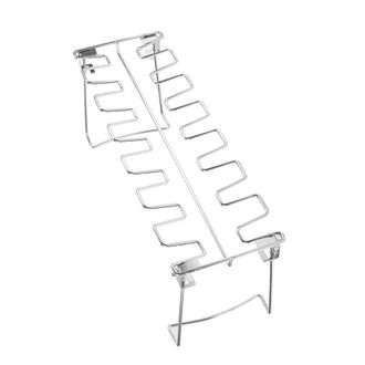 OEM Parrilla Port&aacute;til Plegable De Acero Inoxidable Para Muslos De Pollo, Plancha Para Barbacoa, 35 12 14,5 Cm