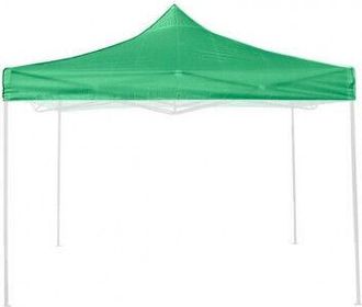 Evergreen L&aacute;mina De Techo Impermeable Verde 3x3 Para Reemplazo De Cenador Resellable