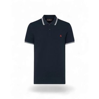 Peuterey Polo Shirts, male, Blue, Size: 3XL New Medinilla STR 02