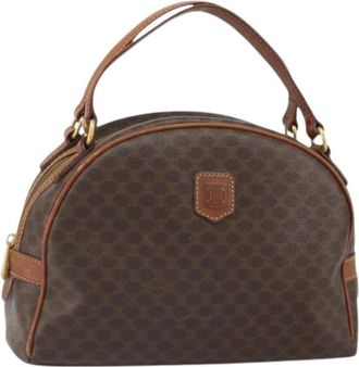 Celine Pre-owned Vintage Handtas - Dames - Vintage Handtas - Bruin - ONE Size - Leer - Vintage