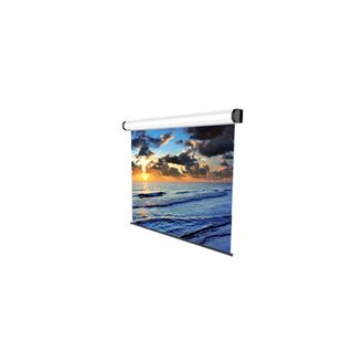 OEM Sopar Schermo Motorizzato El Professional Rn 250x190 4:3 Tela Bianca Retro Nero