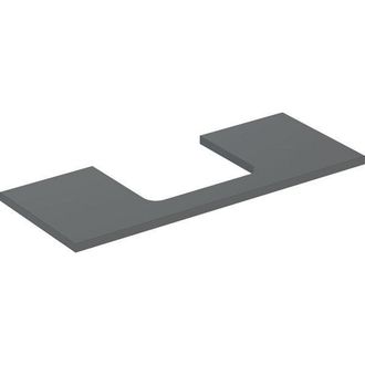 Keramag Keramag - Plaque De Lavabo Geberit One, D&eacute;coupe Au Centre, Pour Lavabo &Agrave;