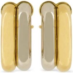 Paco Rabanne XL Link Oorbellen - Dames - Oorbellen - Geel - ONE Size - Accessoires