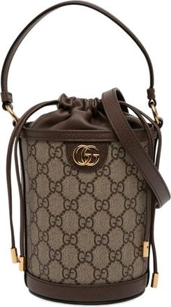 Gucci Pre-owned Gucci Mini GG Supreme Ophidia Bucket Bag Ladies VHMBZ5DWQ4NIWR1P