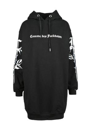 Comme des Fuckdown Black Cotton Sweatshirt