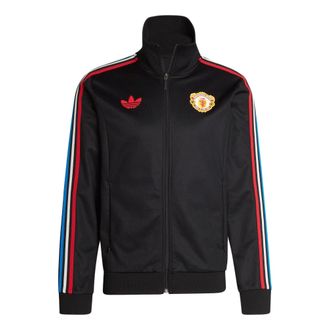 adidas Manchester United Stone Roses Originals Track Jacket Asia Sizing Black IP9188