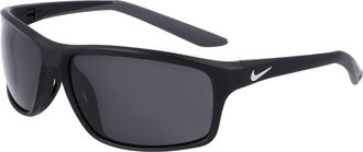 Nike Nike ADRENALINE 22 DV2372 NKDV2372 010 matte black dark grey Sunglasses Unisex Acetate, Standard, 15