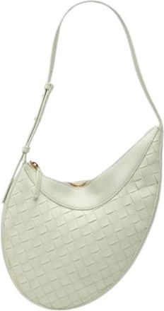 Bottega Veneta Pre-owned The Drop Shoulder Bag - Dames - Vintage Schoudertas - Groen - ONE Size - Leer - Vintage