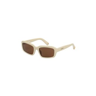 Jacquemus Jac64 Zonnebril - unisex - Accessoires - Beige - Maat: 54 MM