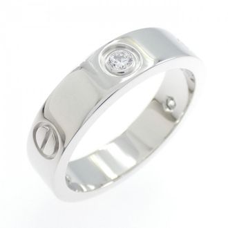 Cartier White Gold White Gold (18K) Band Ring (Pre-Owned)