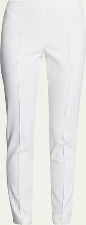 Akris Melissa Skinny Pants, Ivory