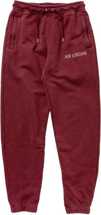 Nike Jordan Wordmark Fleece Pant - Dames - Trainingsbroeken - Rood - L - Katoen - Fitness