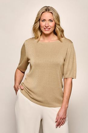 Mart Visser Audrey Lurex Top Zand Maxi