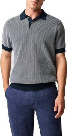 Rodd & Gunn Nicholls Polo in Midnight at Nordstrom, Size Xxx-Large R