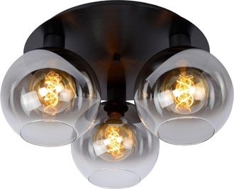 Netlighting MARIUS Dimmable Stylish Retro Indoor LED Flush Ceiling Light 3xE27