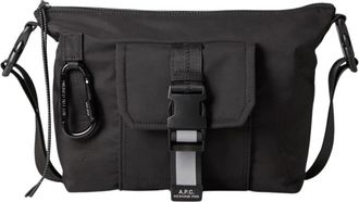 A.P.C. Hombre, Bolsos, Negro, Talla: ONE Size